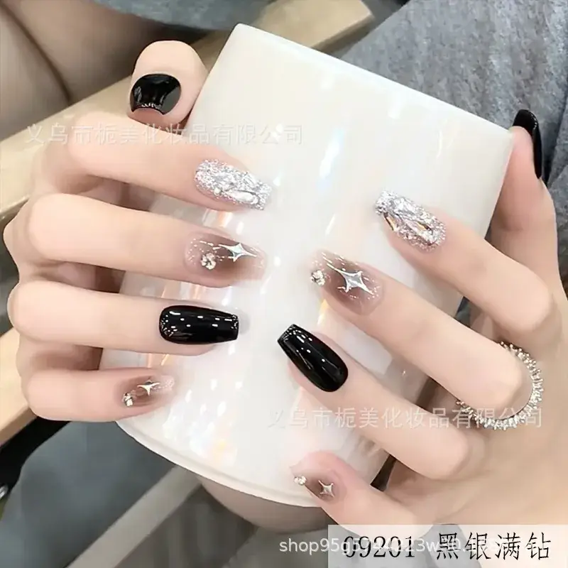 2025 Bow Nail Stickers Whitening Wearable Nail Art