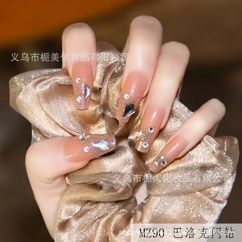 2025 Bow Nail Stickers Whitening Wearable Nail Art