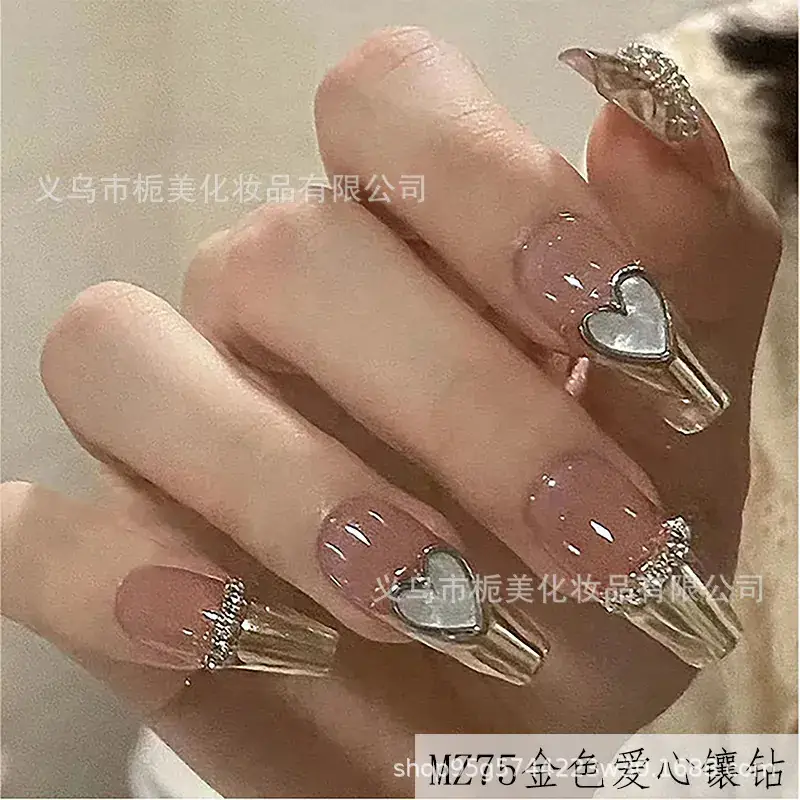 2025 Bow Nail Stickers Whitening Wearable Nail Art