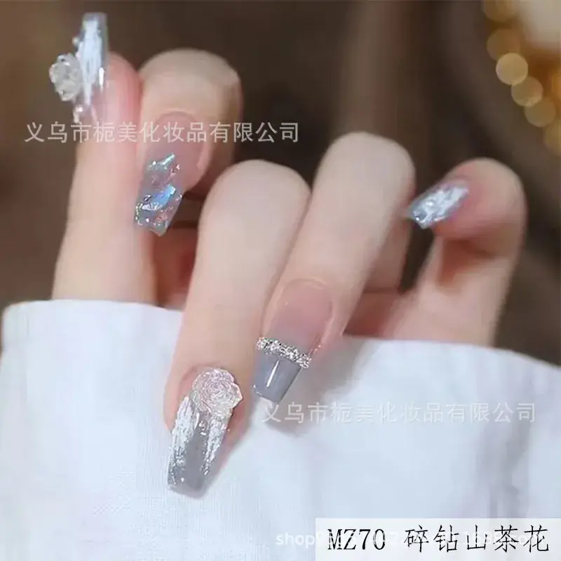 2025 Bow Nail Stickers Whitening Wearable Nail Art