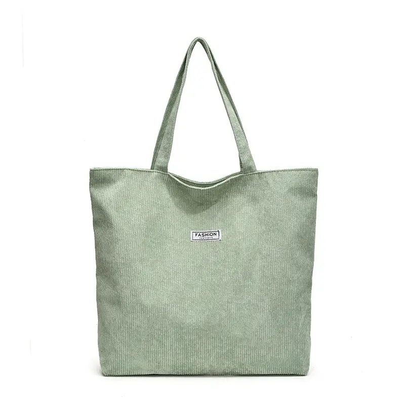 Women's Grey Velvet Shoulder Bag Large Capacity - Image 10