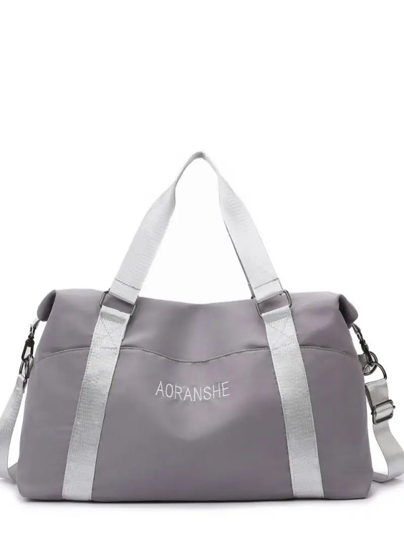 Pink Travel Fitness Bag with 3 Pockets - Image 9