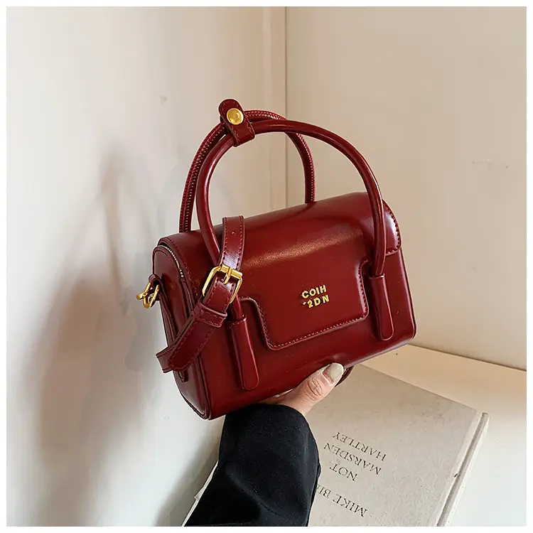 Women's 2024 Autumn White Square Handbag with One Shoulder Crossbody — feature 15