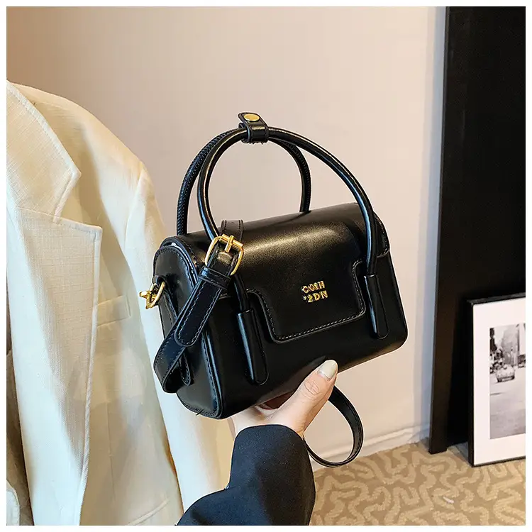Women's 2024 Autumn White Square Handbag with One Shoulder Crossbody — feature 20
