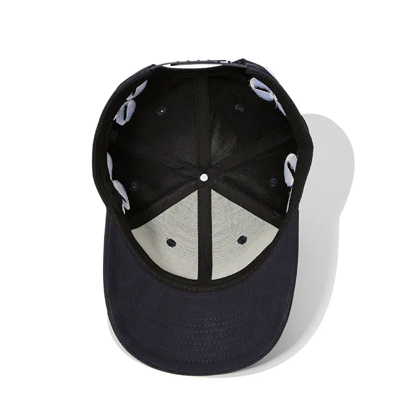 Black Baseball Cap with "Be Your Self" Embroidery — feature 18