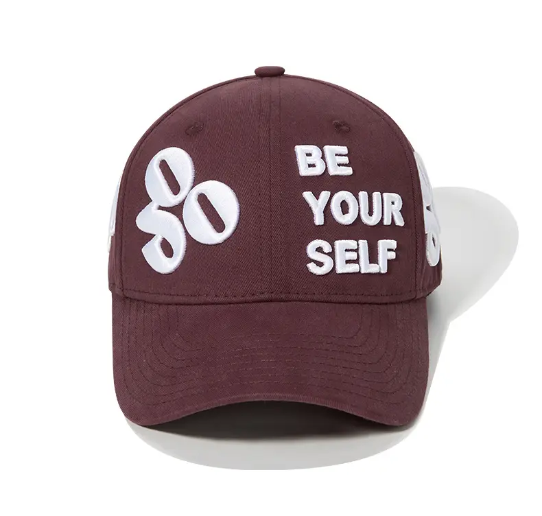 Black Baseball Cap with "Be Your Self" Embroidery — feature 24