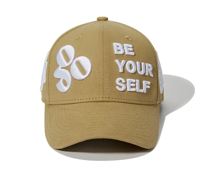 Black Baseball Cap with "Be Your Self" Embroidery — feature 20