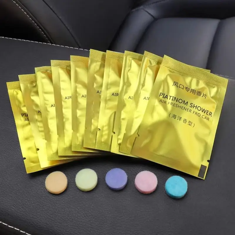 Car Air Conditioner Air Vent Fragrance Film Supplementary Pack Car Perfume Fragrance Film Supplementary Pack Two Pack Replacement Perfume Cotton