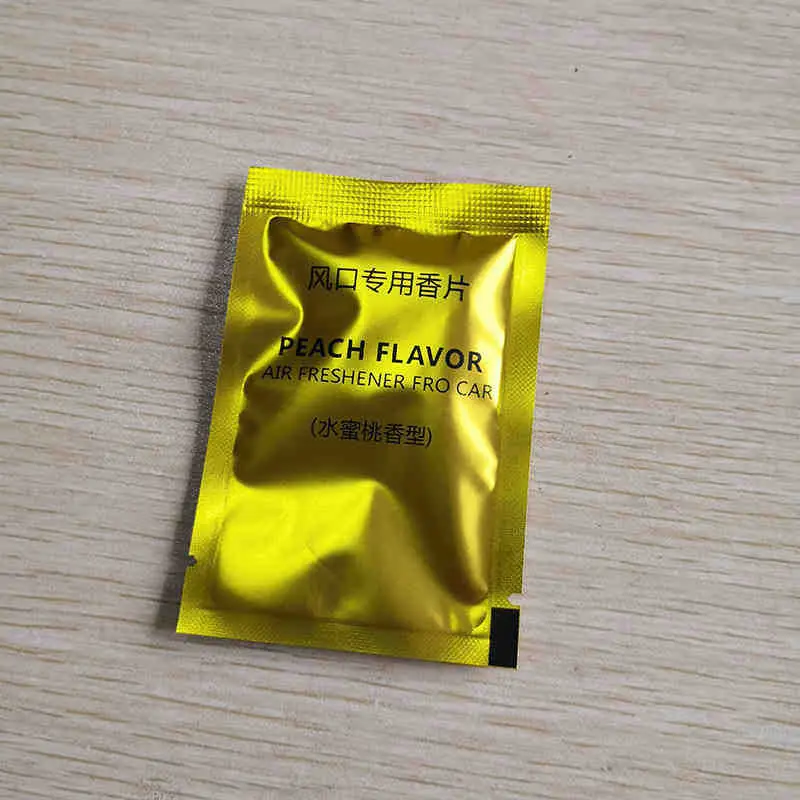 Car Air Conditioner Air Vent Fragrance Film Supplementary Pack Car Perfume Fragrance Film Supplementary Pack Two Pack Replacement Perfume Cotton