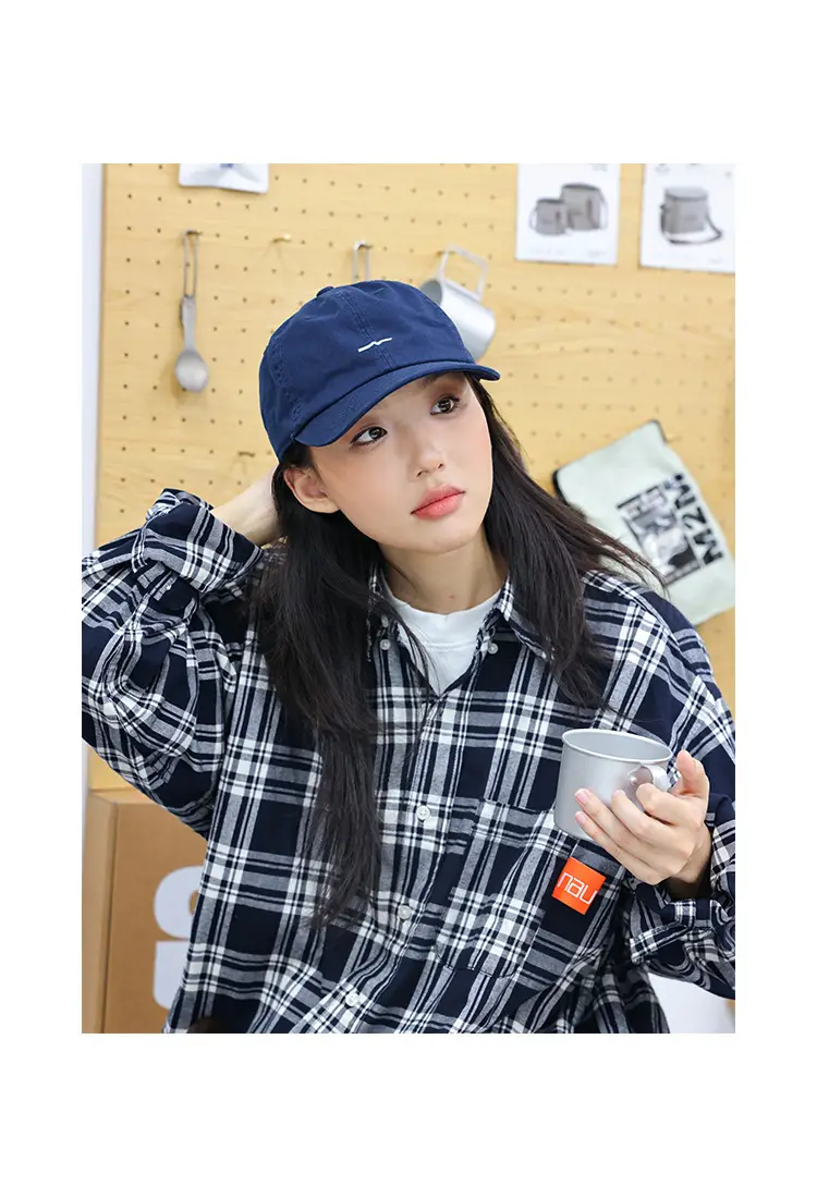 Grey Japanese Style Baseball Cap for Men Women Casual Summer Sunshade — feature 4
