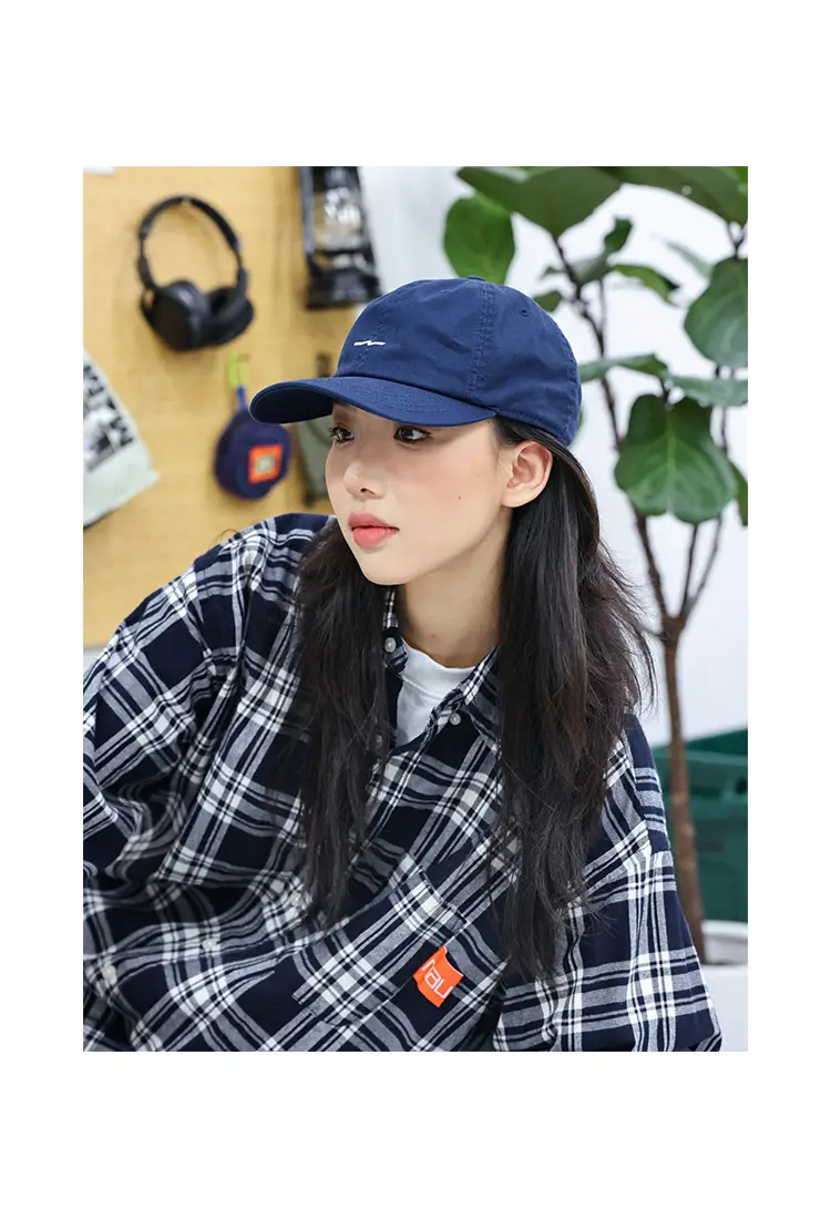 Grey Japanese Style Baseball Cap for Men Women Casual Summer Sunshade — feature 5