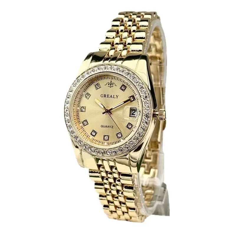 Grealy Cross-Border Diamond-Encrusted Women's Quartz Watch - Image 7