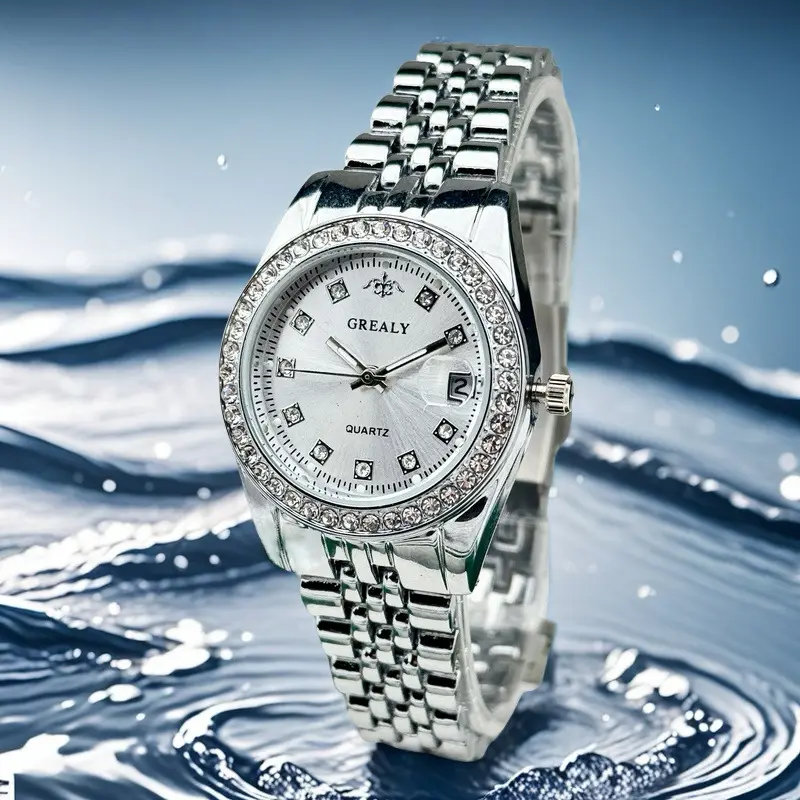 Grealy Cross-Border Diamond-Encrusted Women's Quartz Watch — feature 10