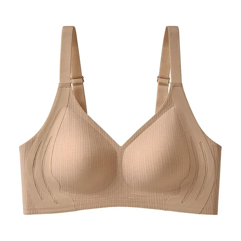 Anti-Sagging Jelly Traceless Underwear Women Large Chest Small - Image 2