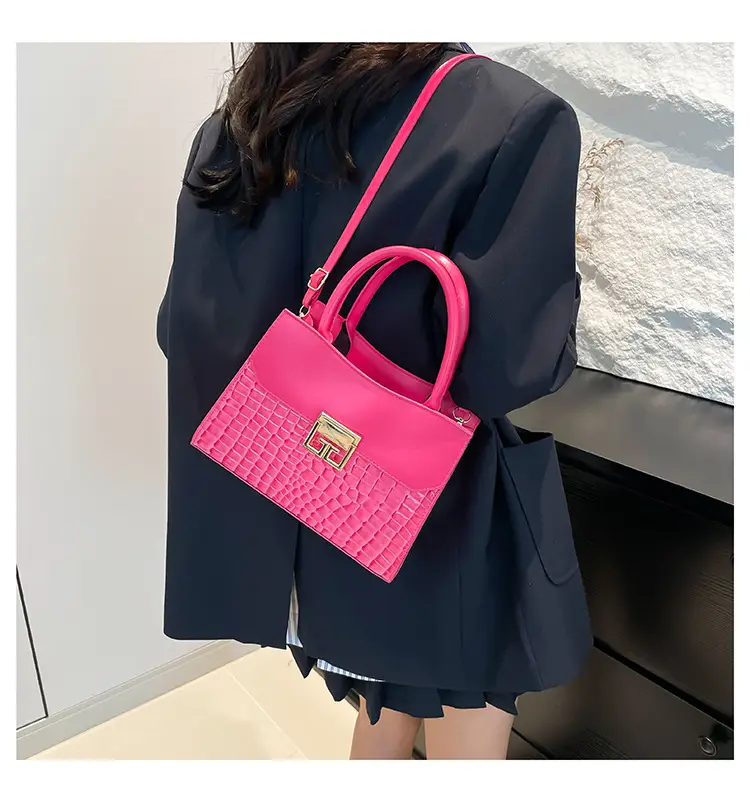 2024 Women's Textured Shoulder Bags Set of 5 — feature 12