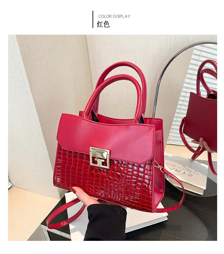 2024 Women's Textured Shoulder Bags Set of 5 — feature 24