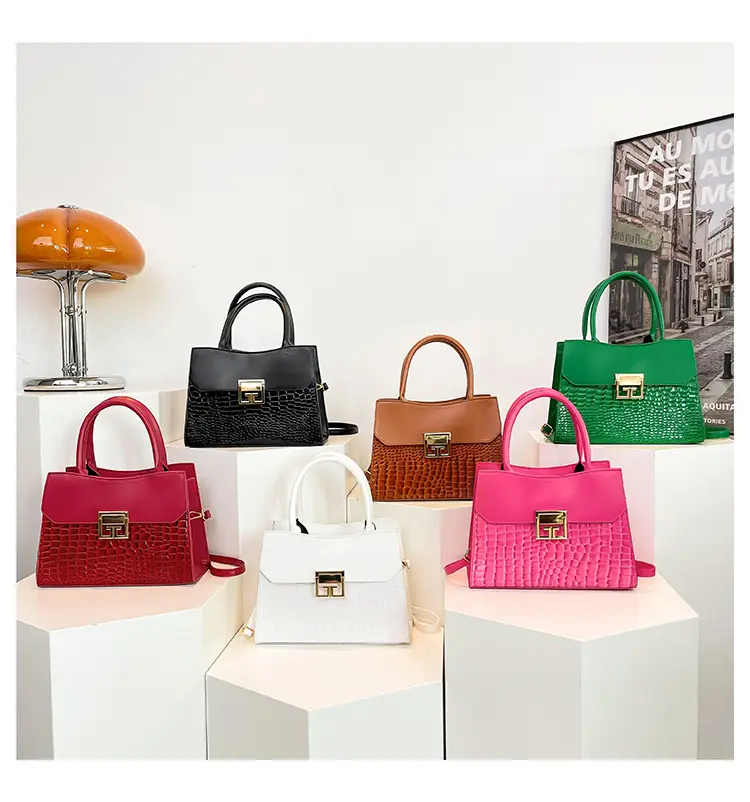 2024 Women's Textured Shoulder Bags Set of 5 — feature 27