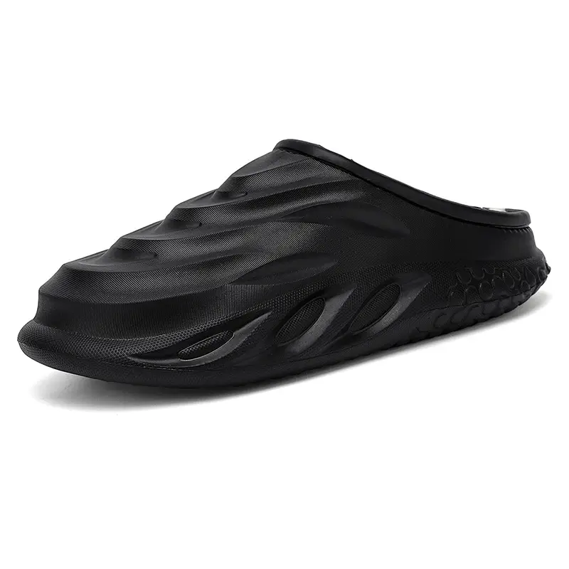 Cotton Slippers Men's Winter 2024 New Arrival Indoor Home Wearing Thick Sole Couple's Baotou Cotton Shoes Waterproof Slippers