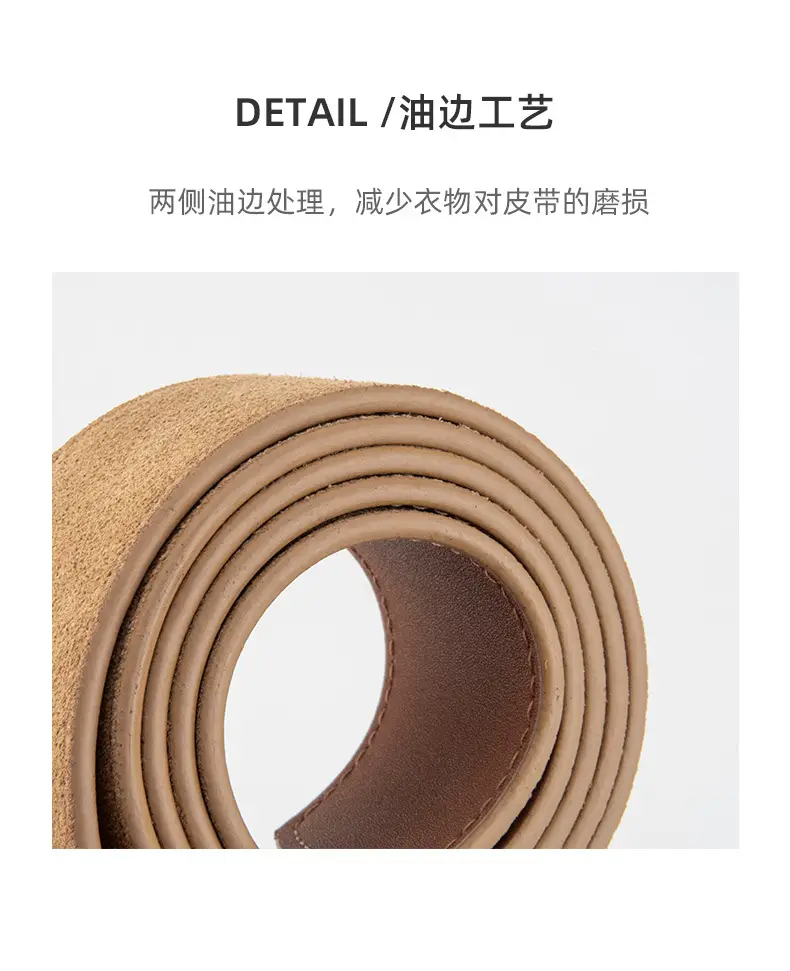 Frosted Velvet Belt Women Pin Buckle All-match Jeans Dress — feature 8