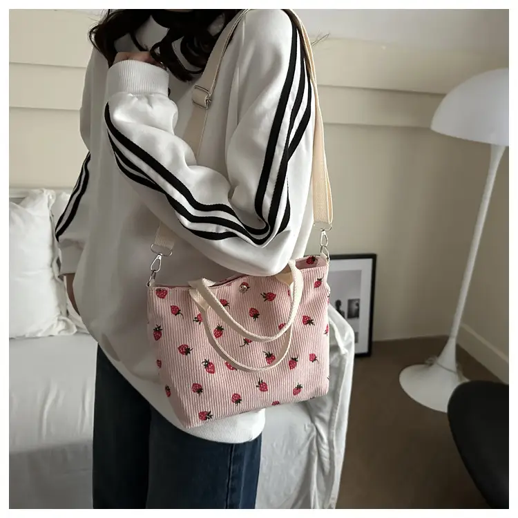 Large Capacity Ethnic Crossbody Bag Women 2024 New Canvas Commuter — feature 12