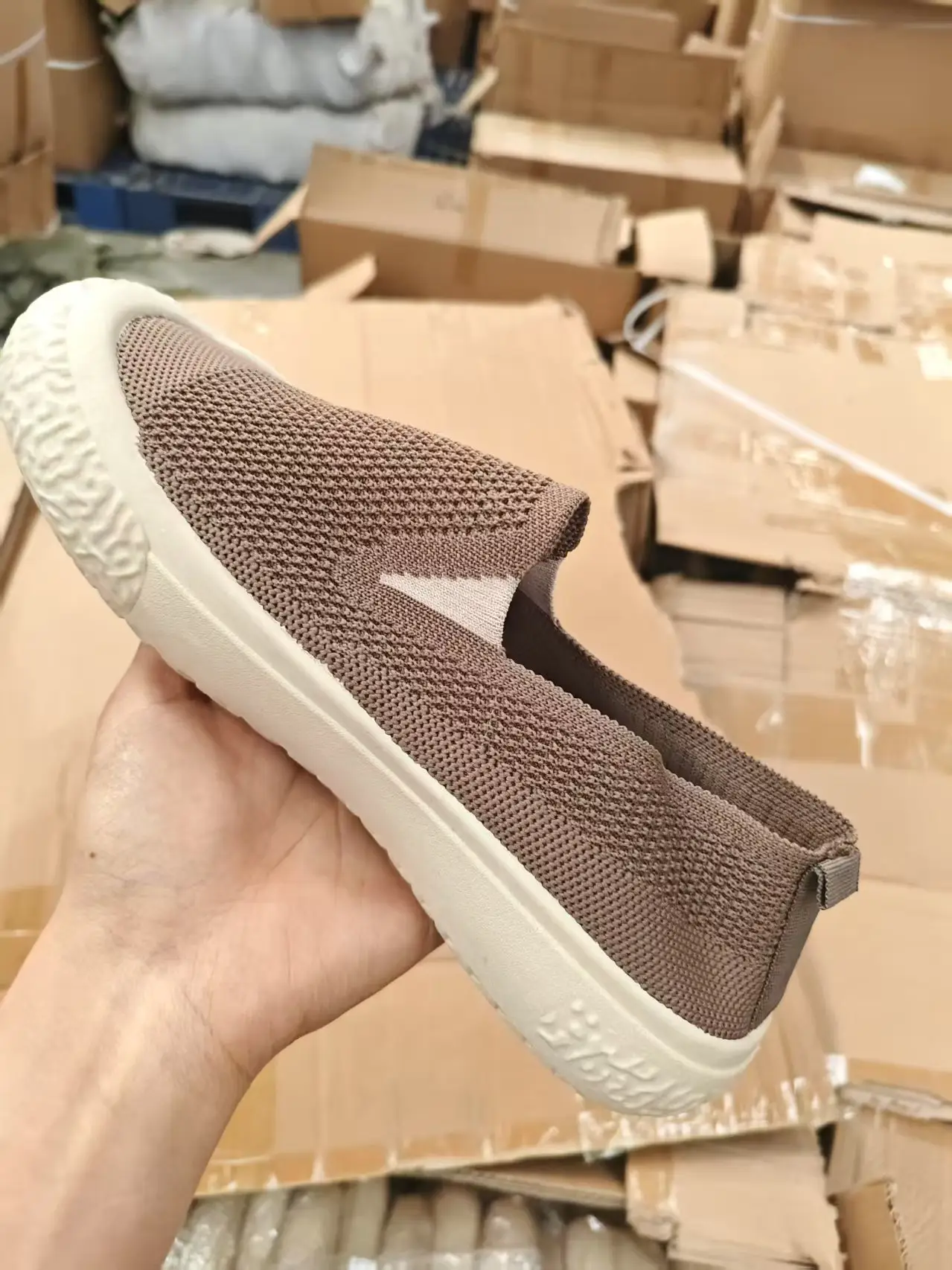 Women's Black Mesh Slip-On Casual Shoes Lightweight Soft Bottom — feature 16