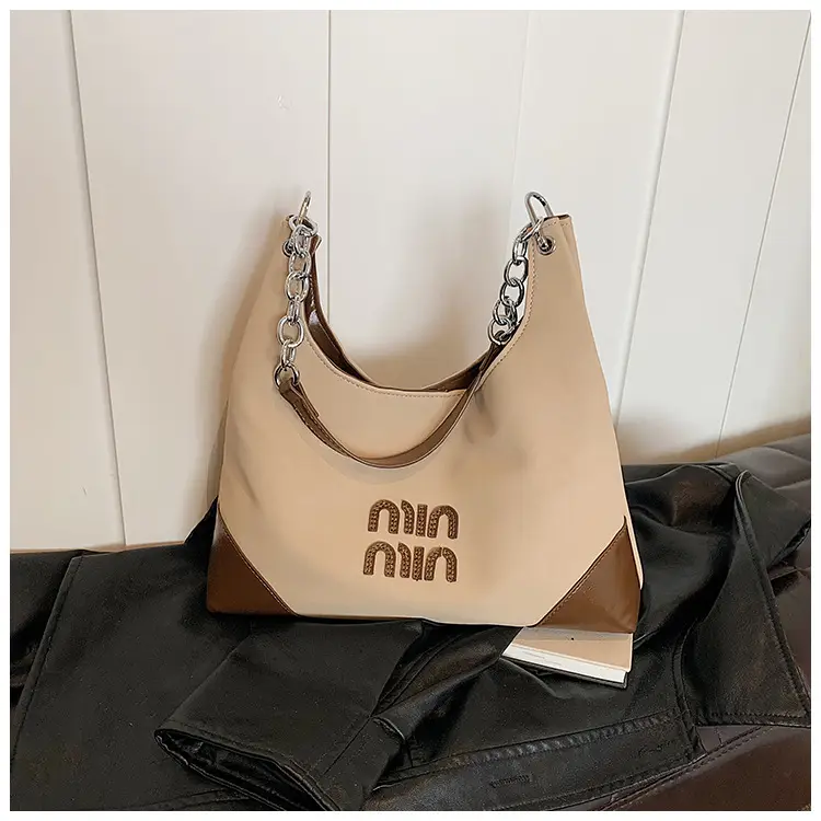 Frosted Shoulder Bag Women Retro Chain Armpit Bag — feature 19
