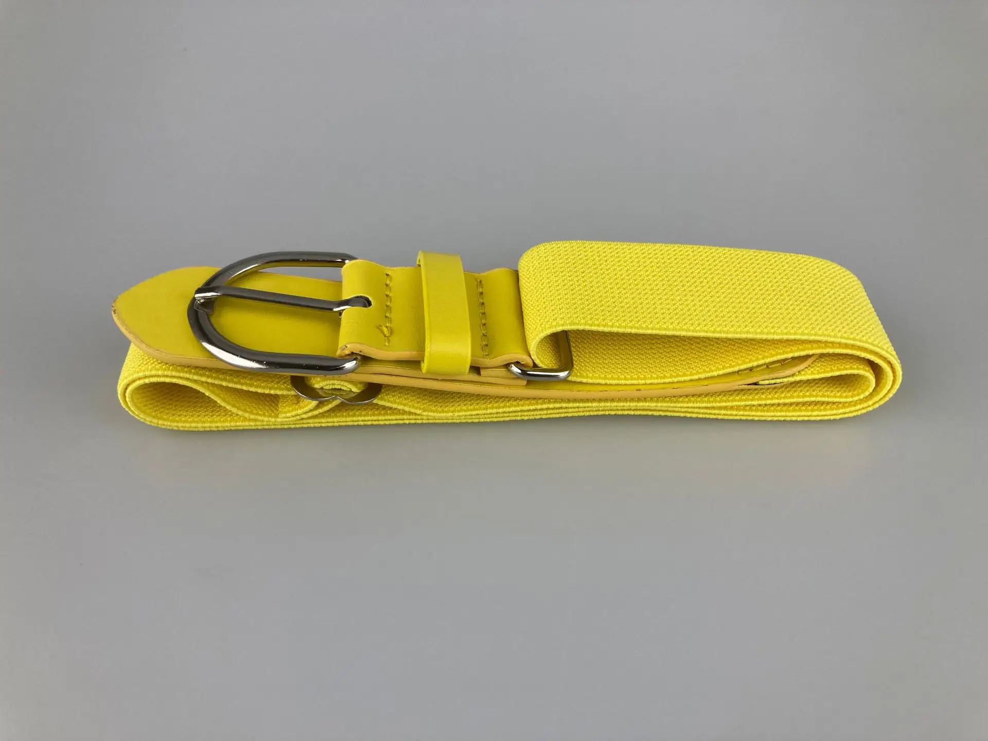 Elastic Adjustable Baseball Belt White