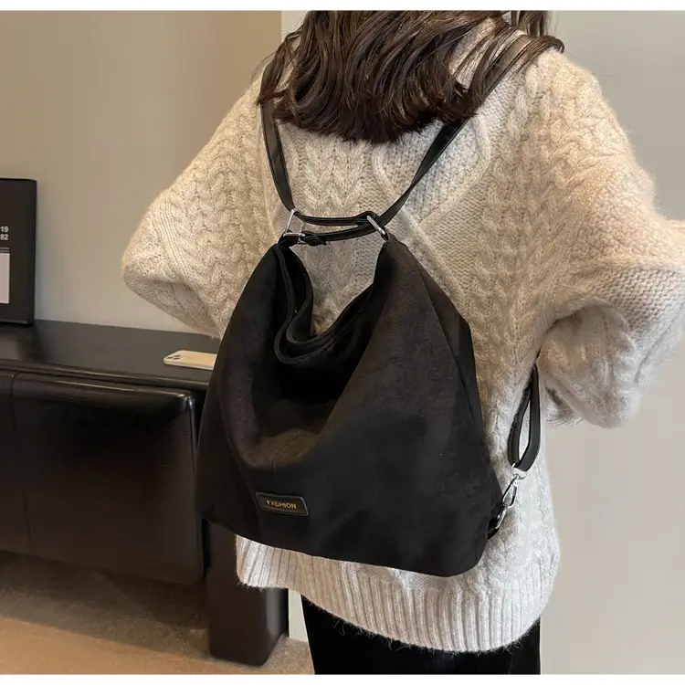 Black Retro Commuter Tote Bag Women 2024 — feature 23