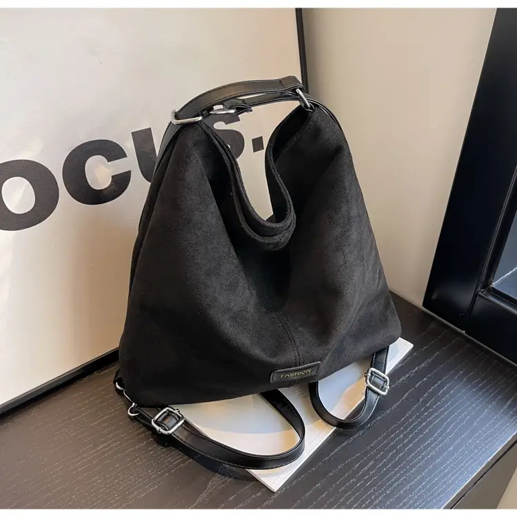 Black Retro Commuter Tote Bag Women 2024 — feature 25