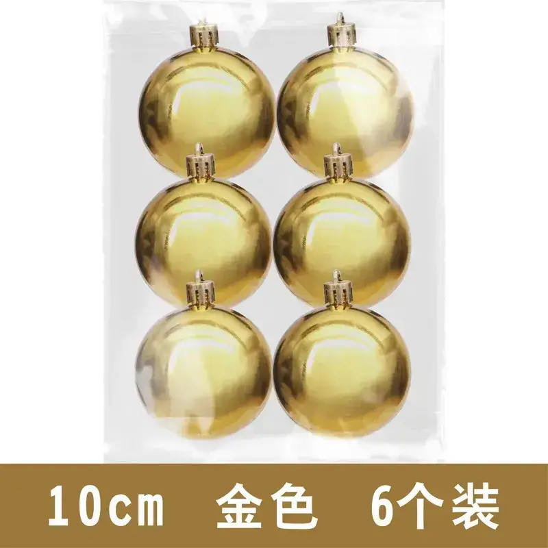 Purple Electroplated Christmas Balls 6 Pack 10cm - Image 19