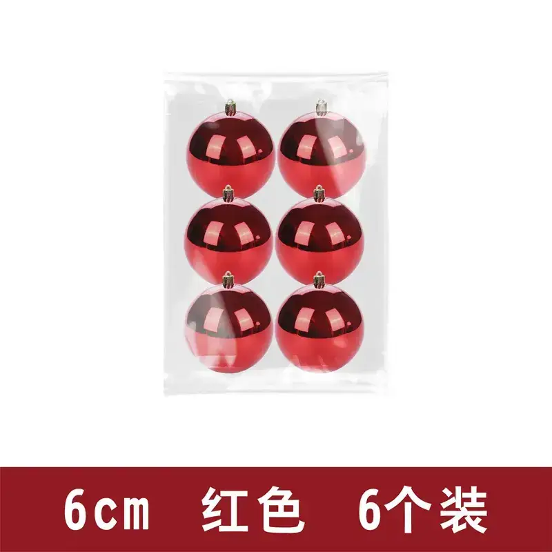 Purple Electroplated Christmas Balls 6 Pack 10cm - Image 3