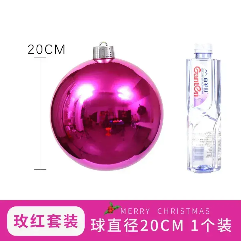 Purple Electroplated Christmas Balls 6 Pack 10cm - Image 45