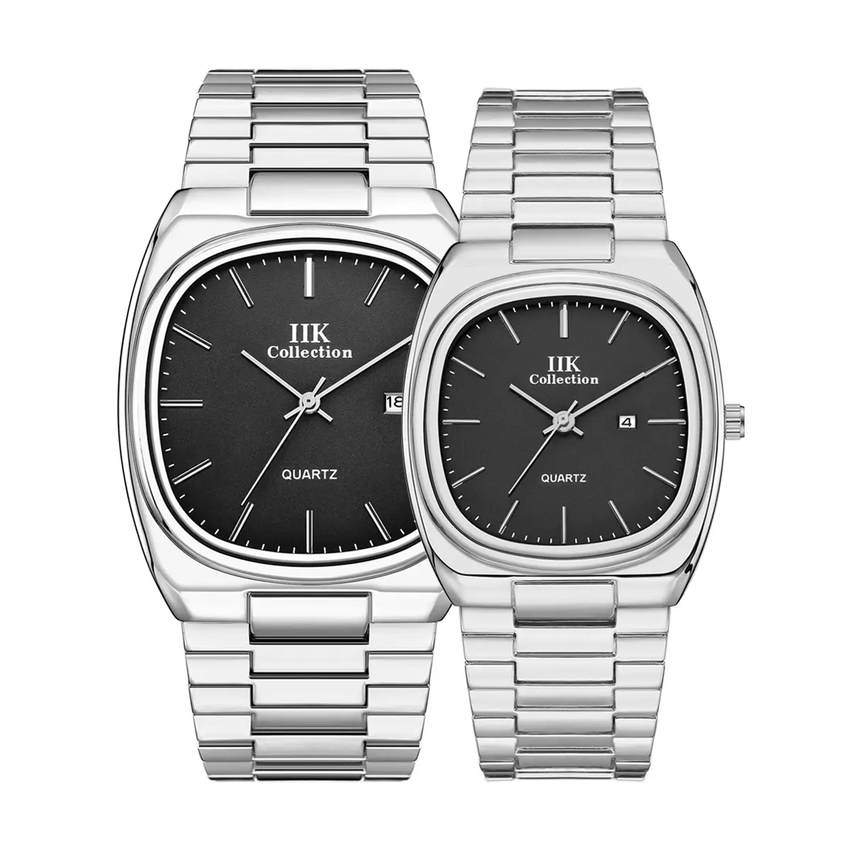 IIK Square Watch with Calendar & Quartz - Image 22
