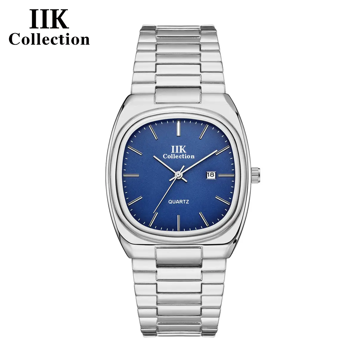 IIK Square Watch with Calendar & Quartz - Image 10