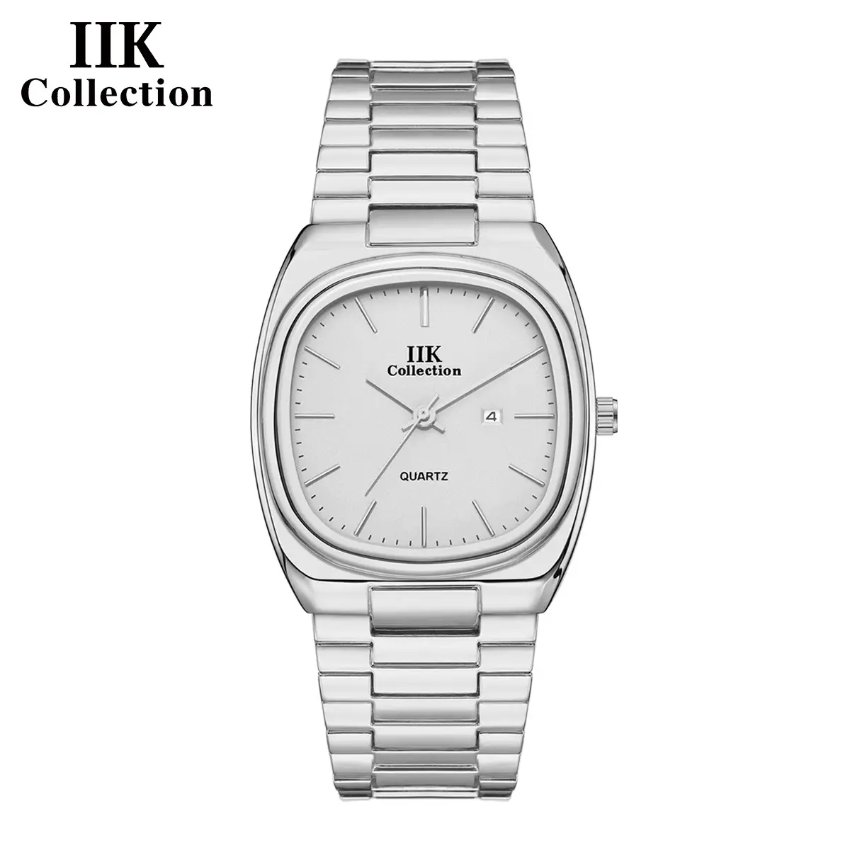 IIK Square Watch with Calendar & Quartz - Image 11