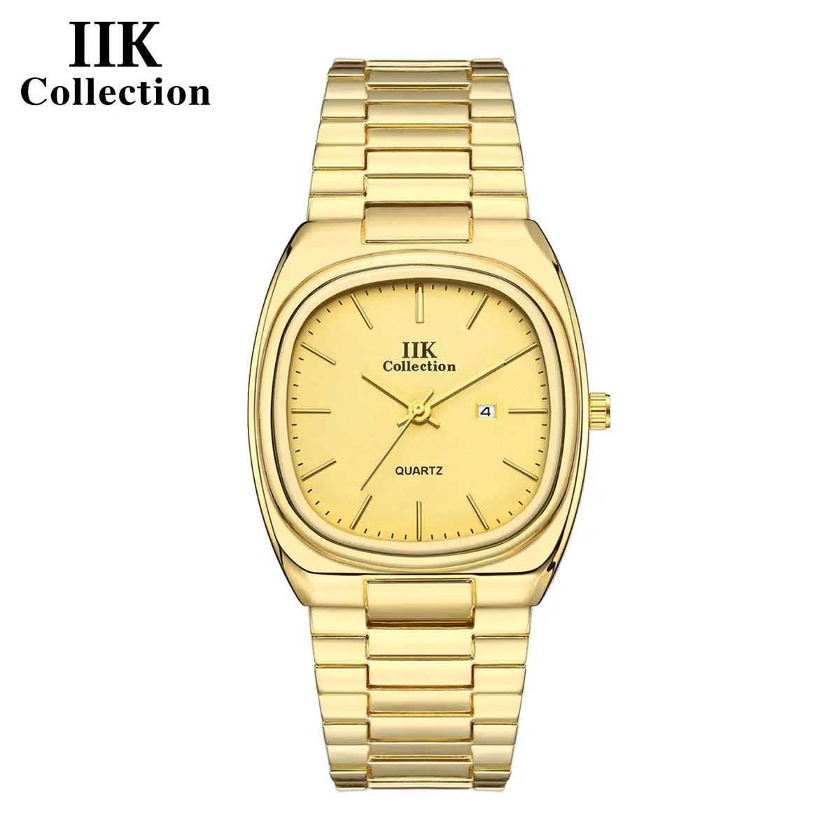 IIK Square Watch with Calendar & Quartz - Image 14