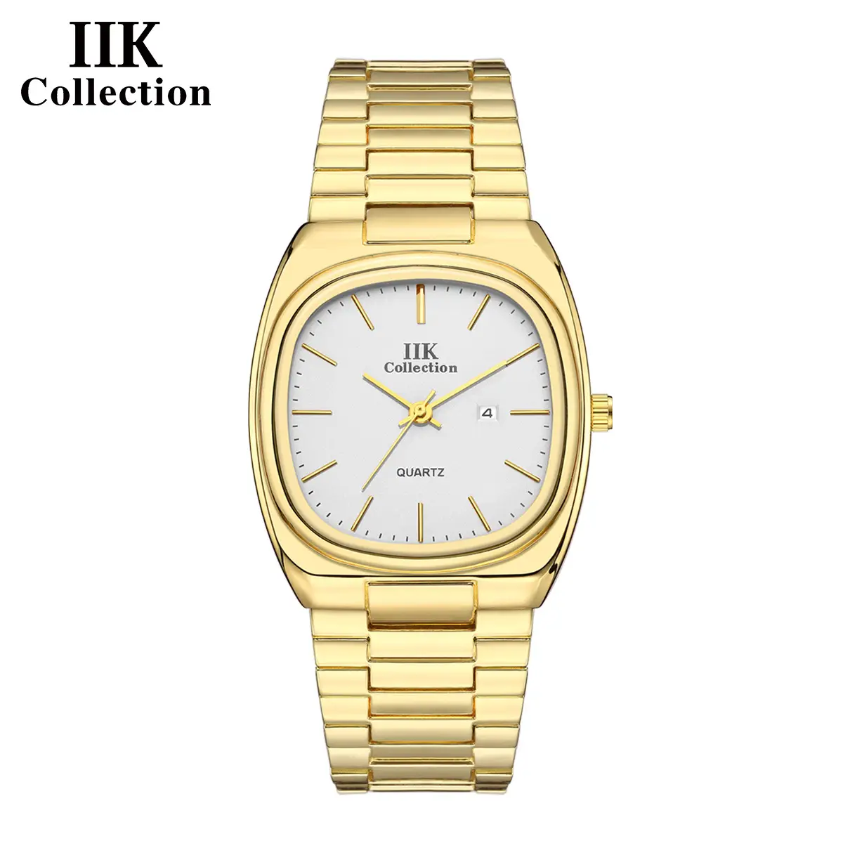 IIK Square Watch with Calendar & Quartz - Image 16