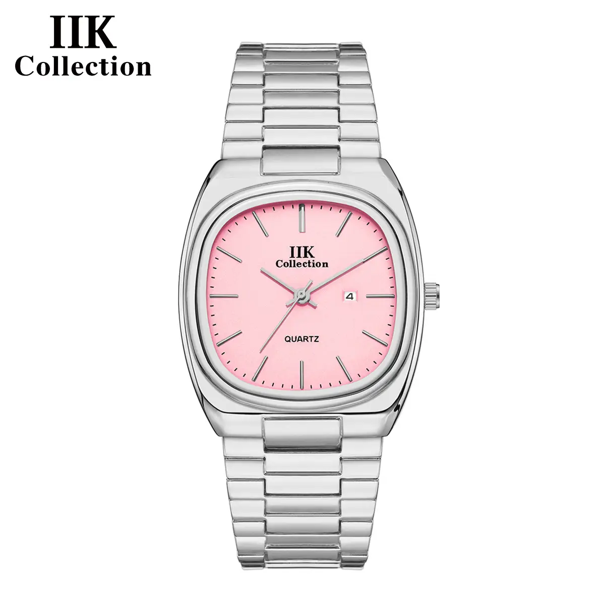 IIK Square Watch with Calendar & Quartz - Image 17