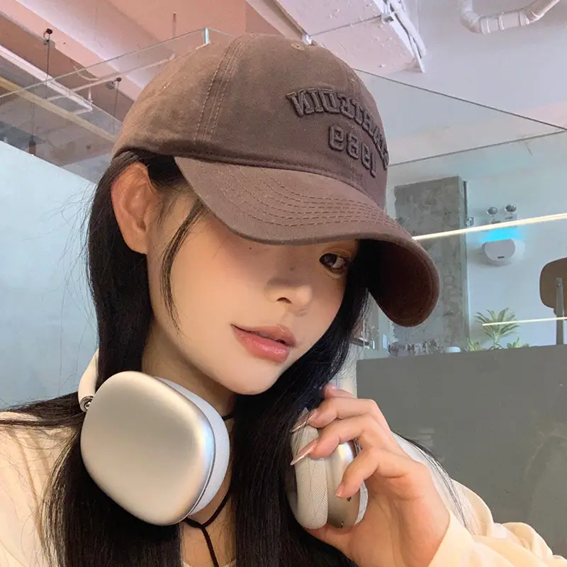 Women's Beige Embroidered Baseball Cap "STARTED BY BEE" - Image 12