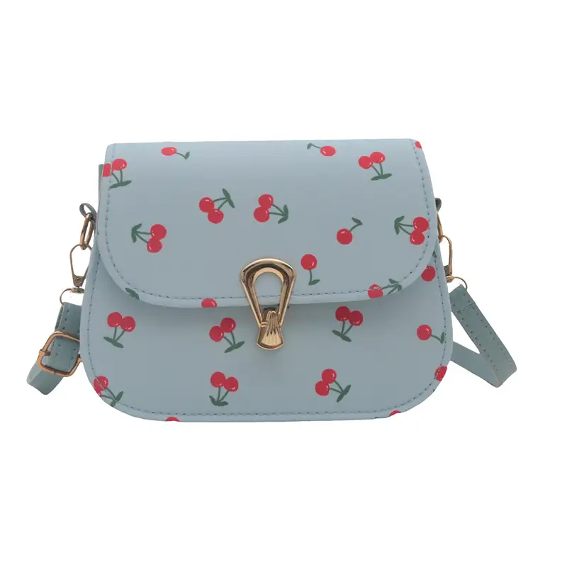 Women's Red Riding Book Floral Saddle Crossbody Bag - Image 9