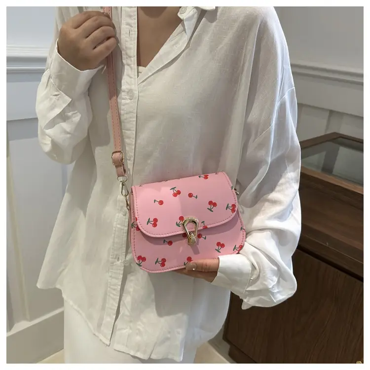 Women's Red Riding Book Floral Saddle Crossbody Bag — feature 17