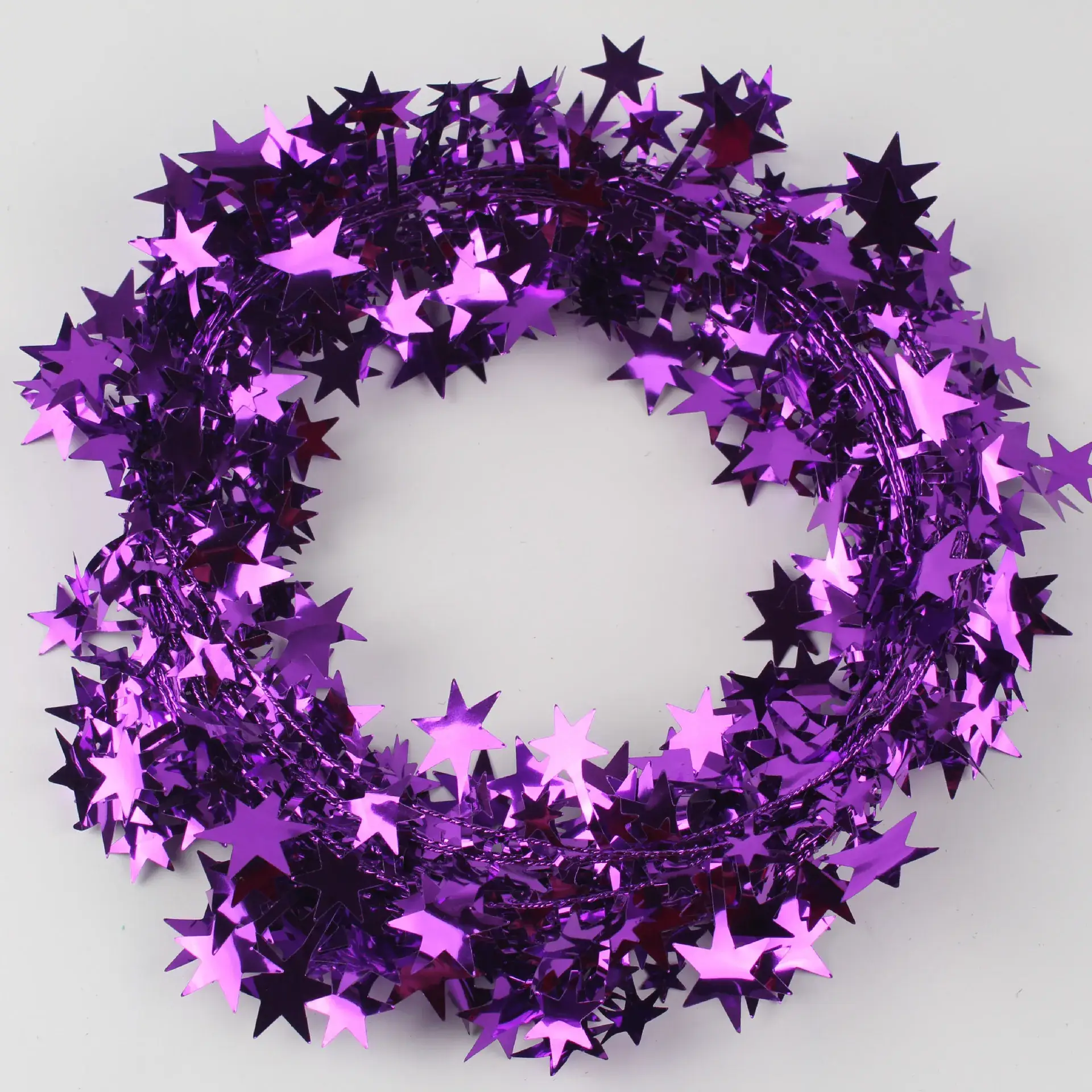 7.5m Wire Star Pull Flower Strip Christmas Decor - Image 6