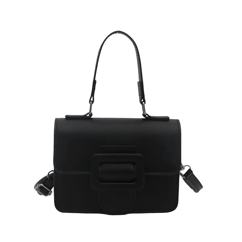 White Korean Style Small Square Handbag for Women - Image 9