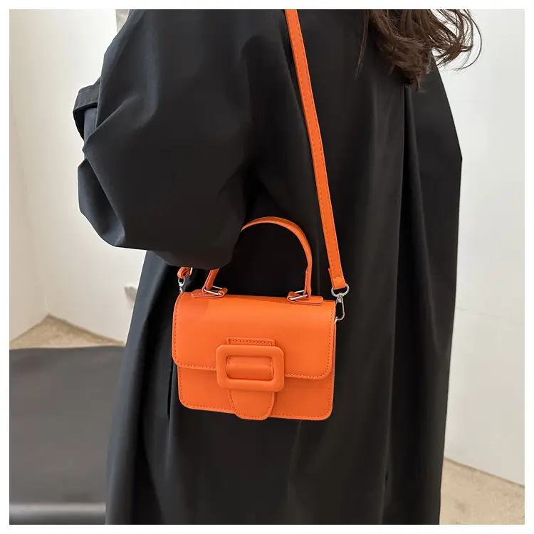 White Korean Style Small Square Handbag for Women — feature 10