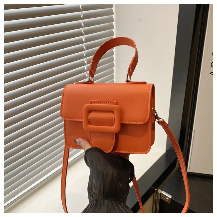 White Korean Style Small Square Handbag for Women — feature 17