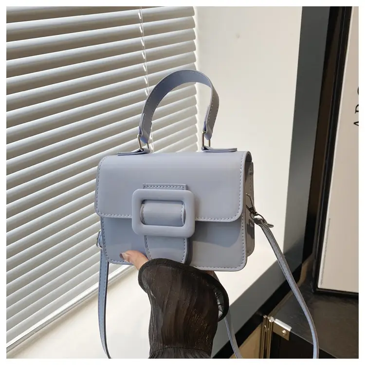 White Korean Style Small Square Handbag for Women — feature 18