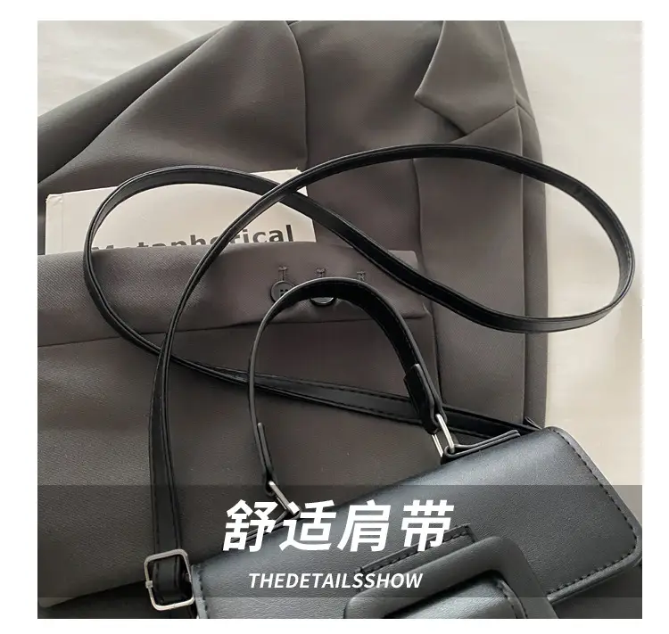 White Korean Style Small Square Handbag for Women — feature 4