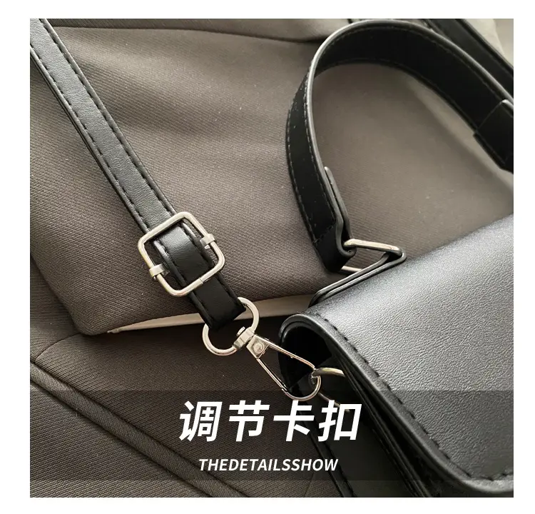 White Korean Style Small Square Handbag for Women — feature 5