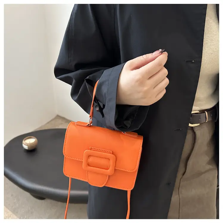 White Korean Style Small Square Handbag for Women — feature 9