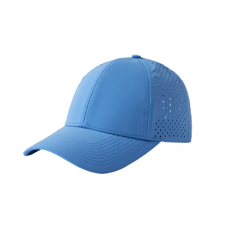 Men Blue Mesh Baseball Cap Summer Sunshade